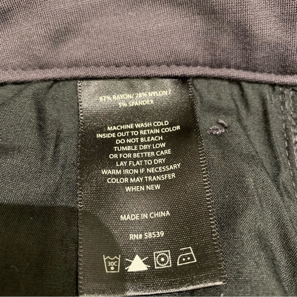 KUT from the Kloth Mia Toothpick Skinny Stretch Ankle Pants, Dark Grey Size 10 - Picture 10 of 13